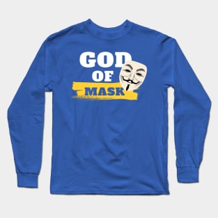 Mask on edition wit cool typography Long Sleeve T-Shirt